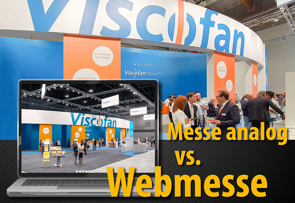 Webmesse vs. Messe analog